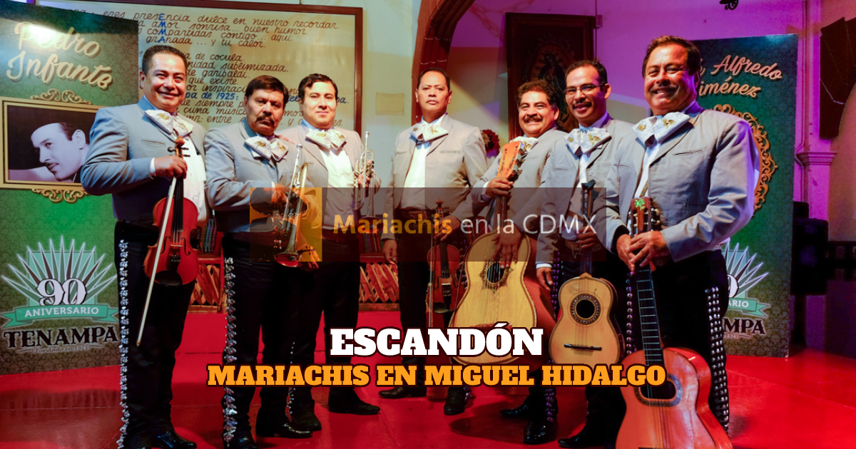 Mariachis en Escandón 