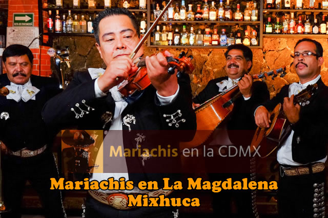 Mariachis en La Magdalena Mixhuca 