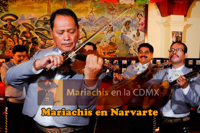 Mariachis en Narvarte 